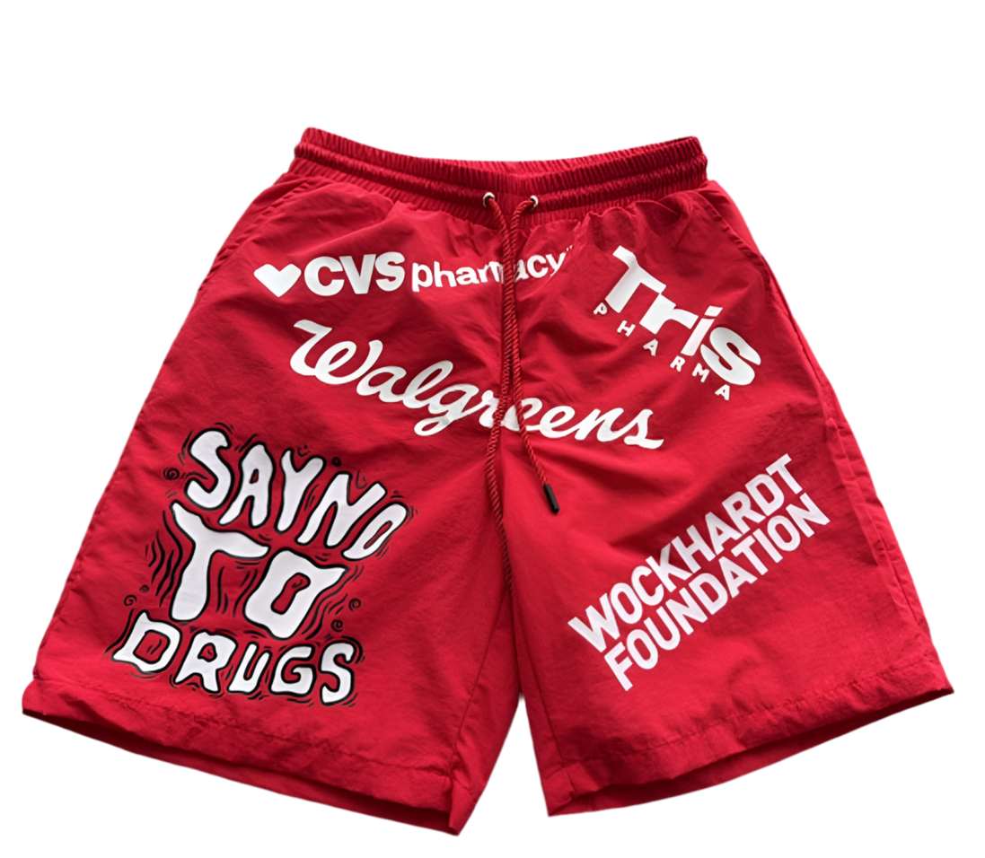 Say No To Drugs: Shorts ‘ Comes With A Free Pair Of Socks