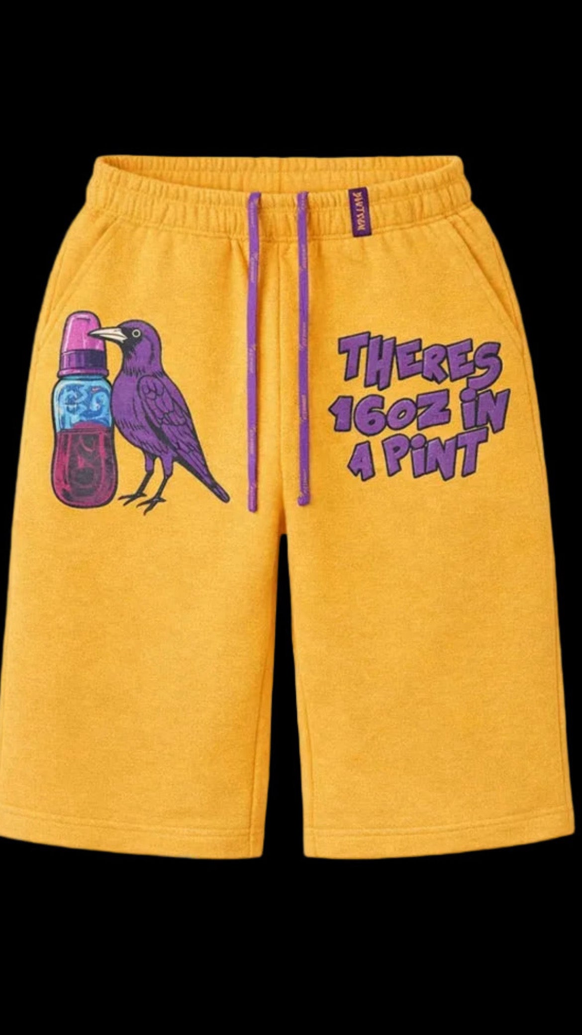 Purple Crow Jorts