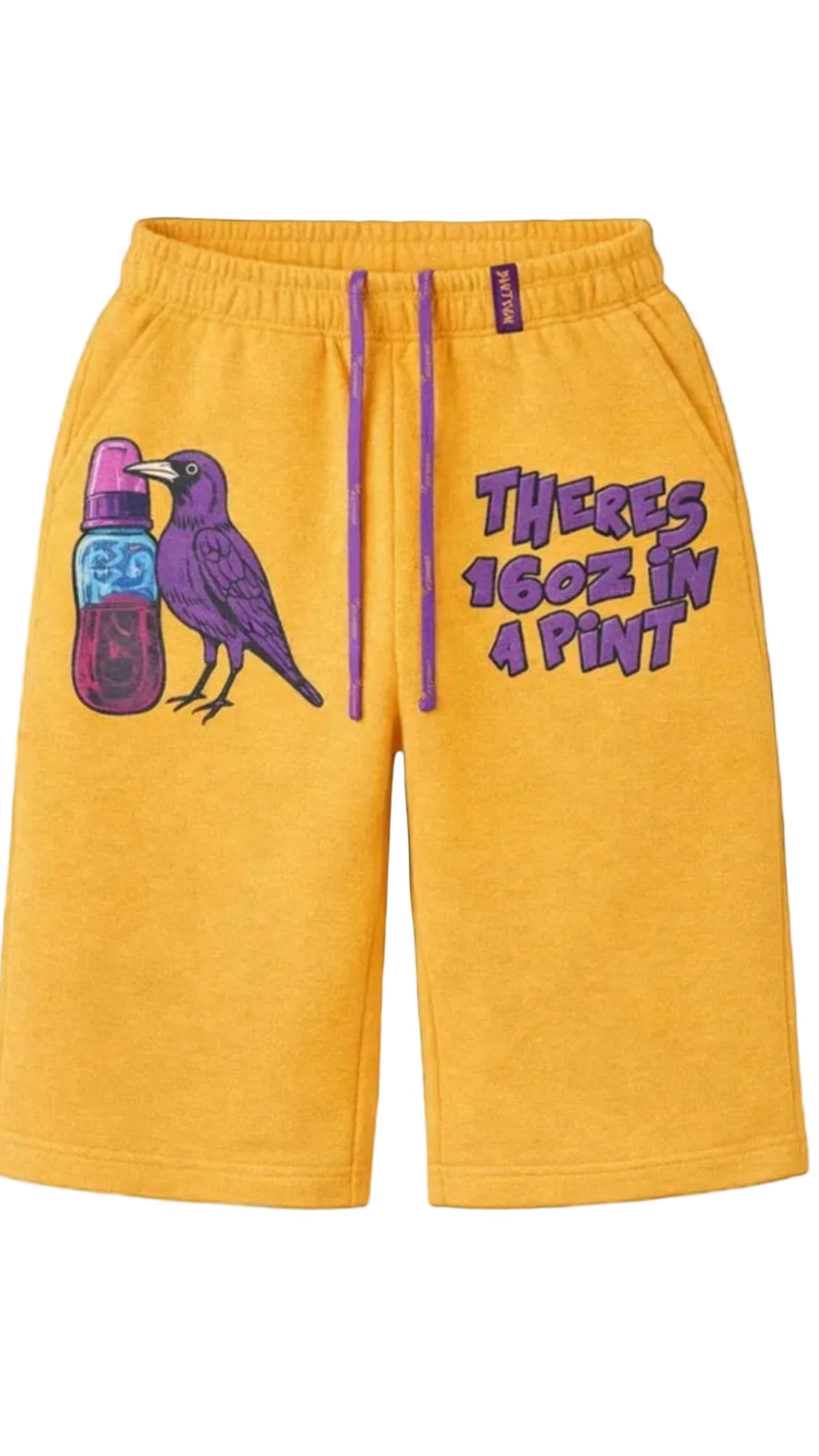 Purple Crow Jorts