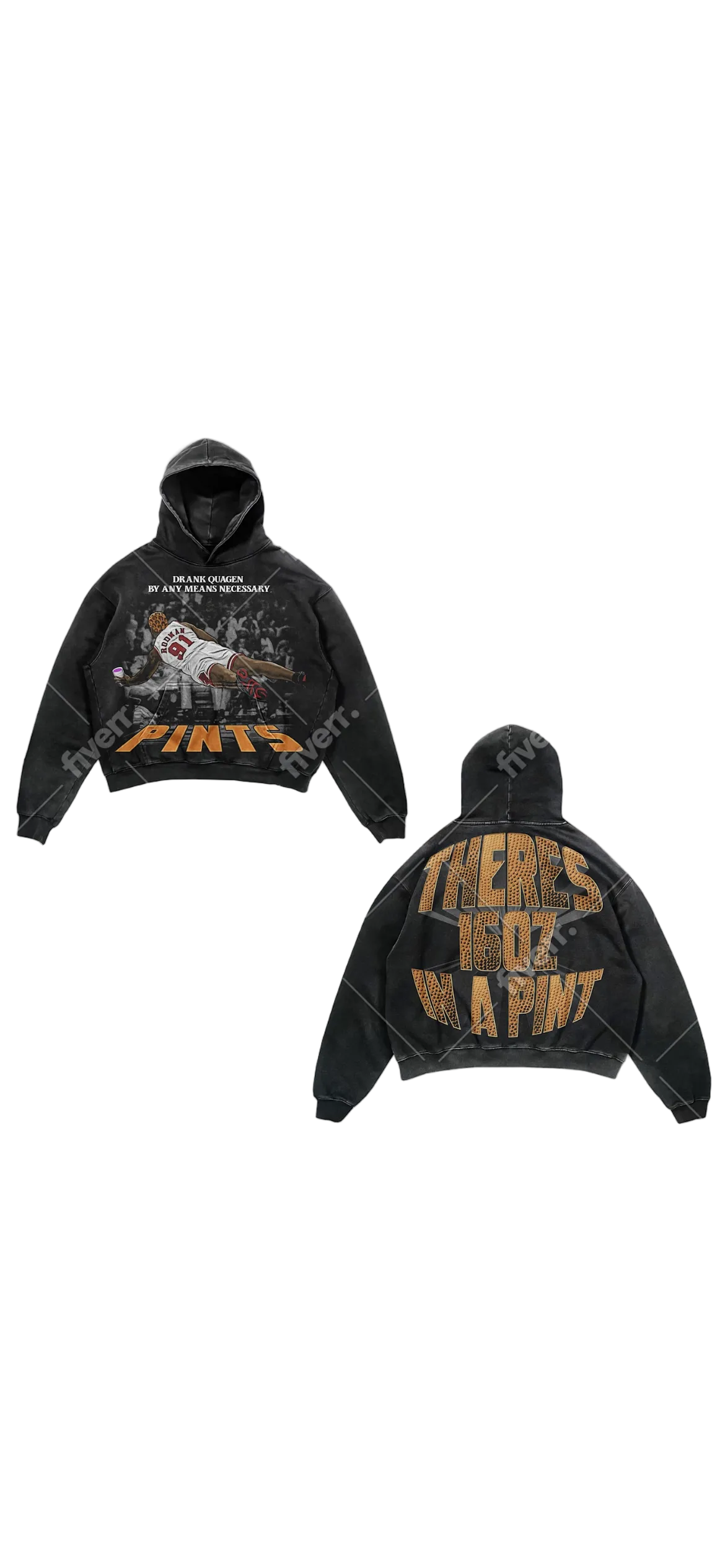 Drank Wockhardt Black Hoodie