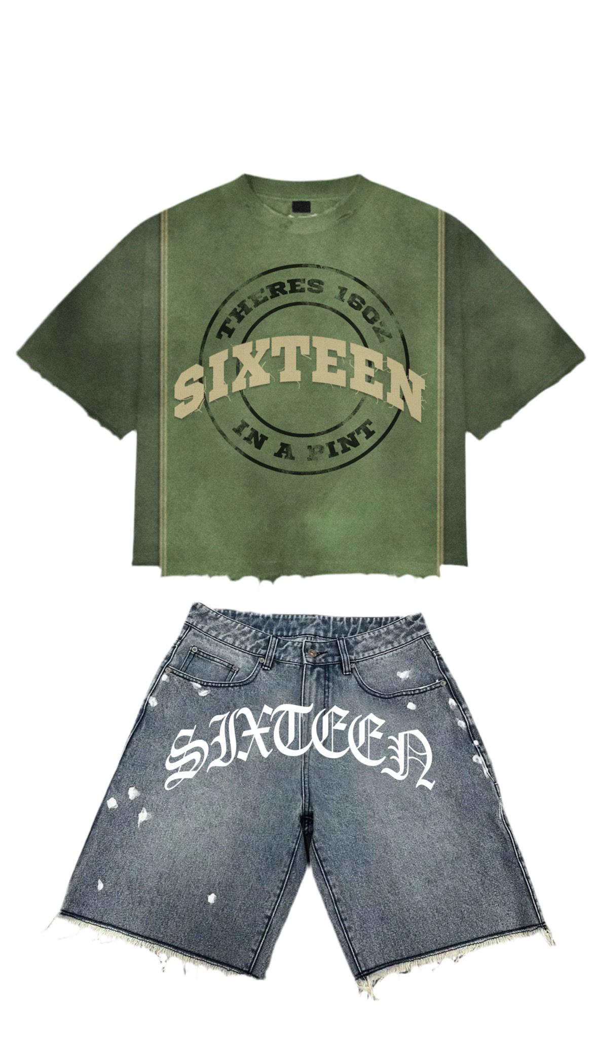 Styrofoam Denim ‘Comes with Skull Wallet Chain