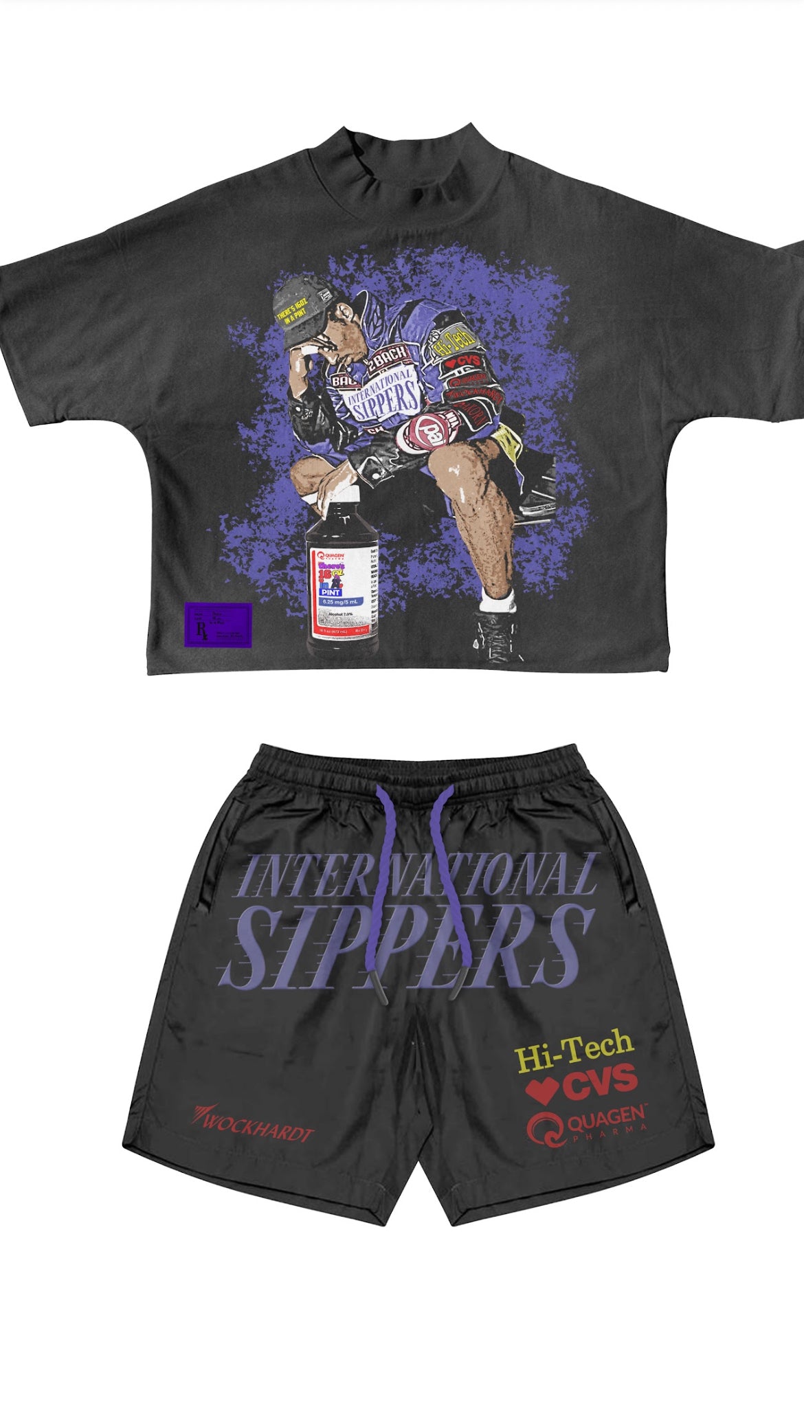 Mamba Mud Sipping Shorts (LLKOBE) ‘ Comes With A Free Pair Of Socks