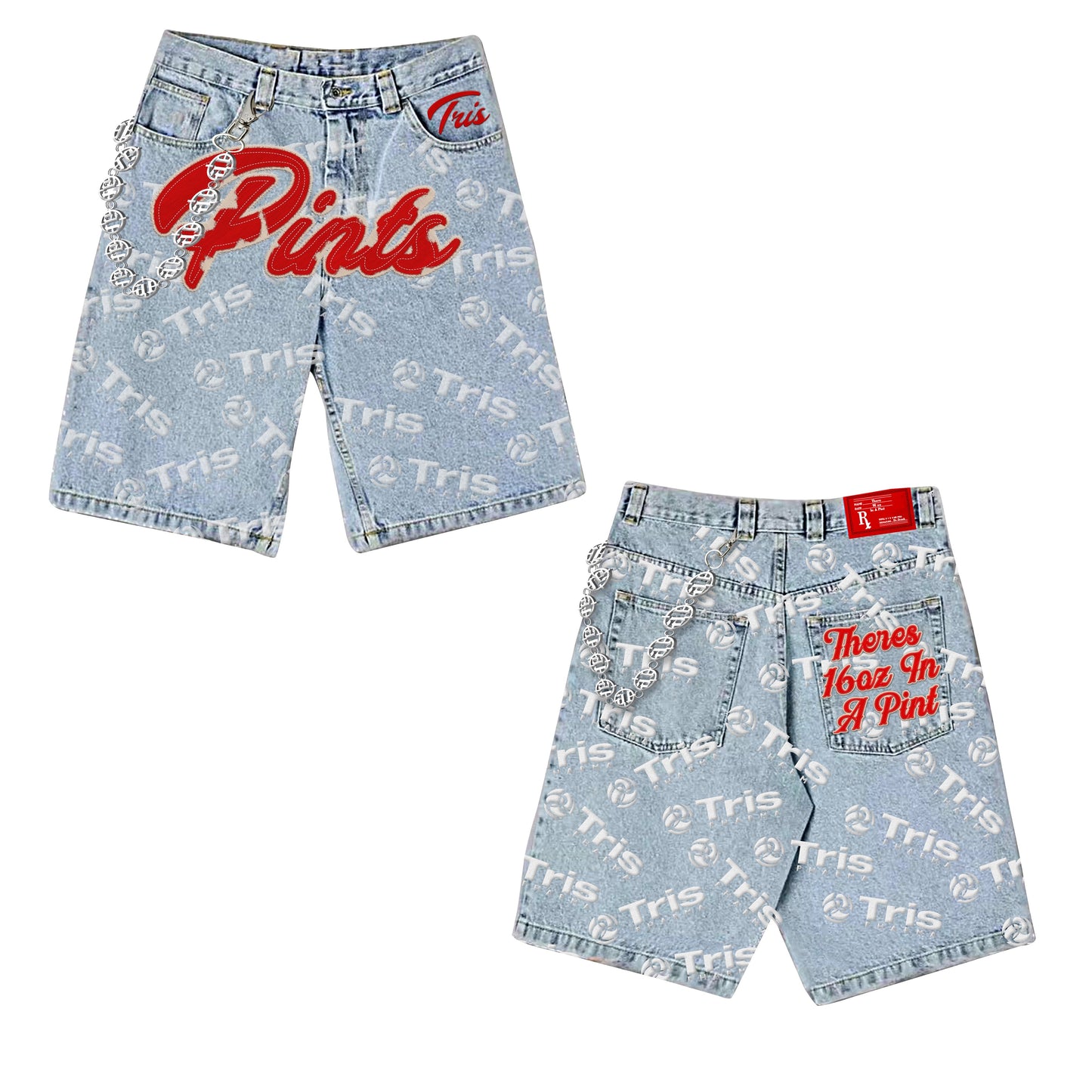 Red Pints T-shirt “Comes with a free pair of socks