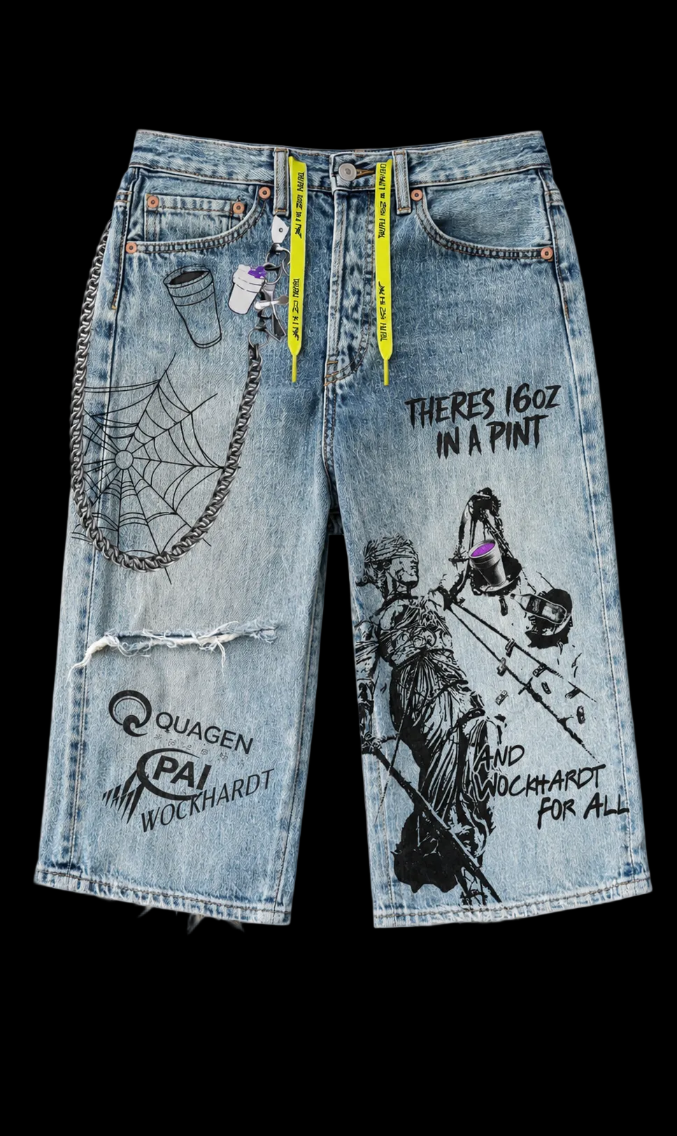 Wockhardt For All Denim Shorts