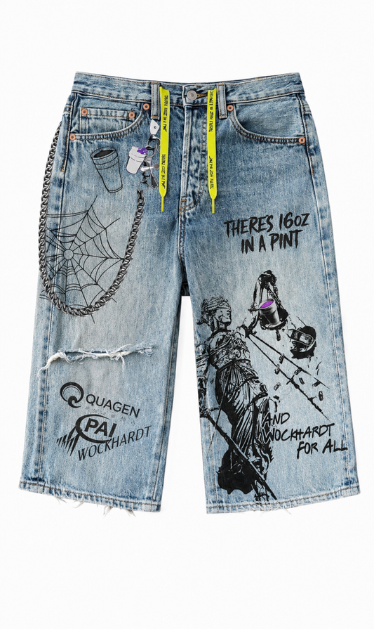 Wockhardt For All Denim Shorts