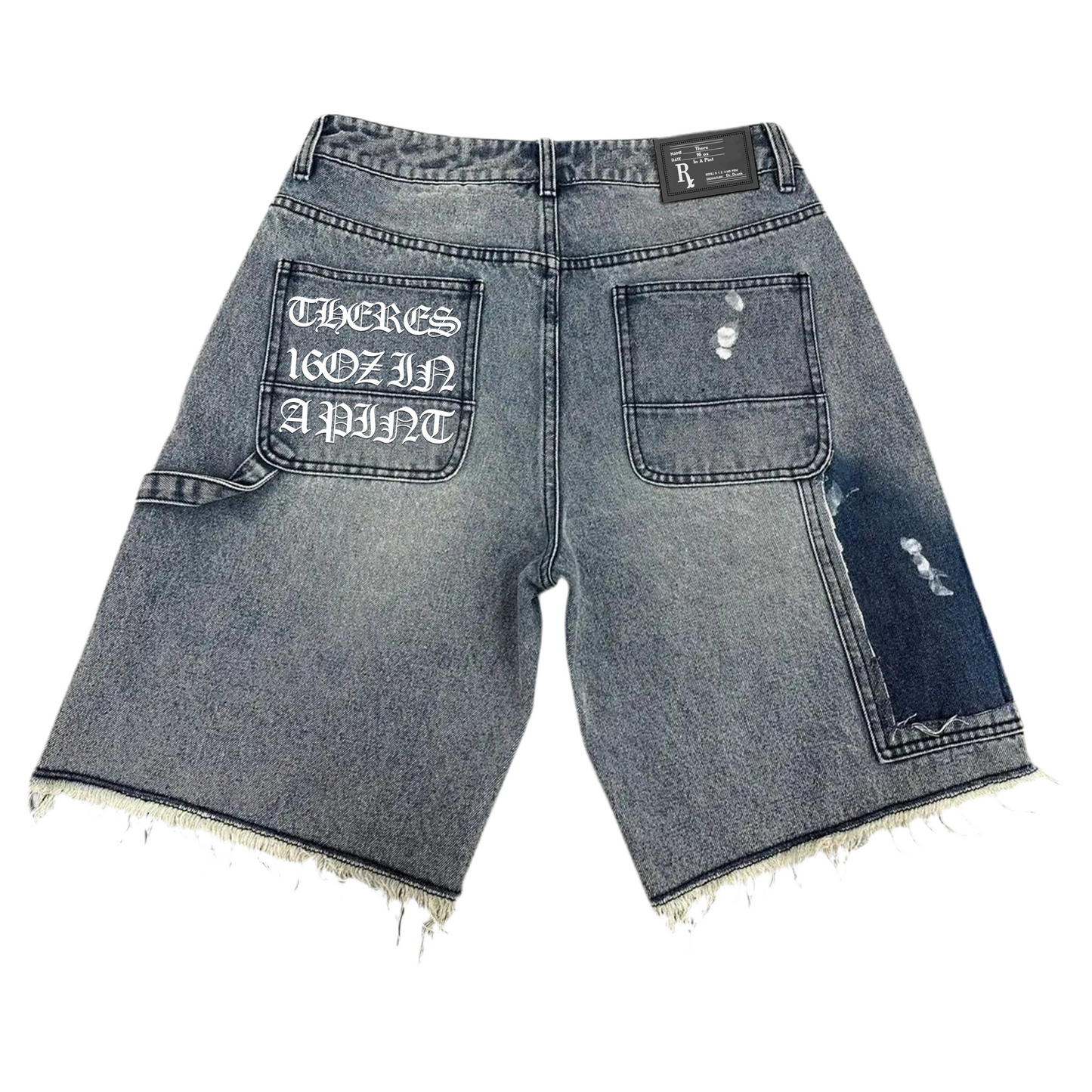 Styrofoam Denim Shorts