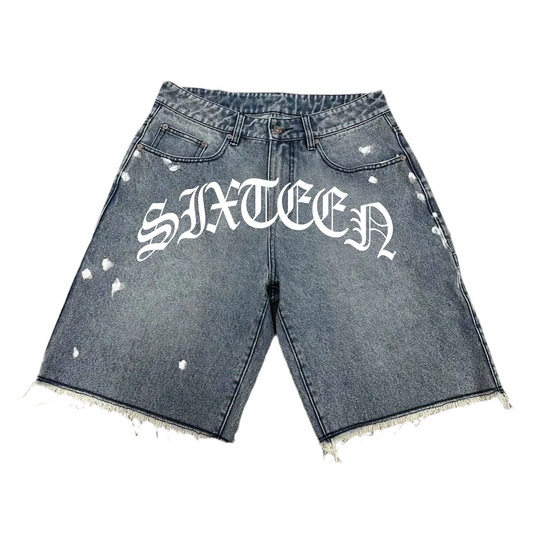 Styrofoam Denim Shorts