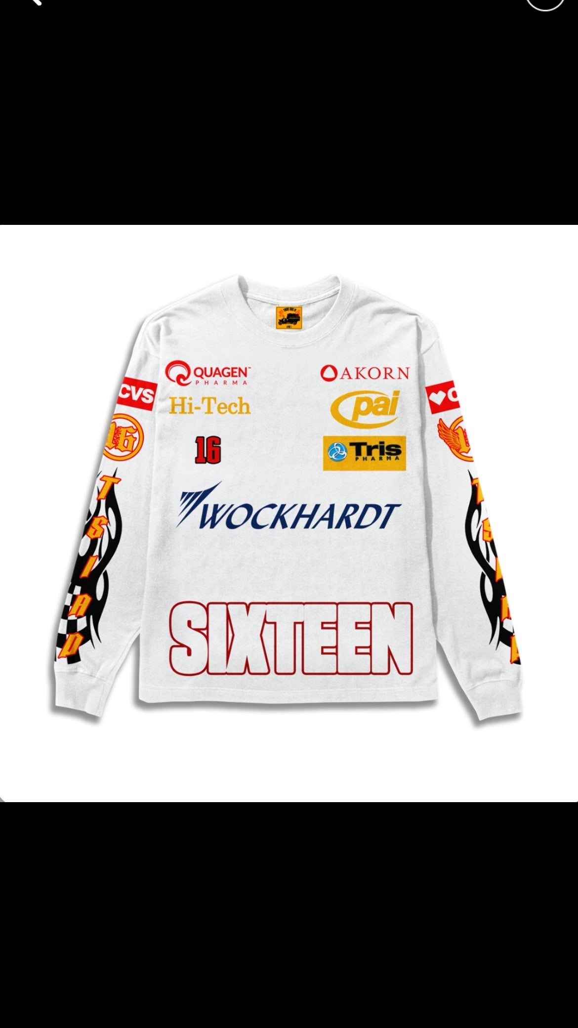 Sixteen Logo’s Long Sleeve