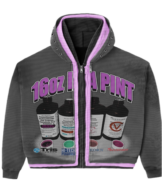 16 In. A Pint Triple Hoodie( Comes with a Free Pair of Socks