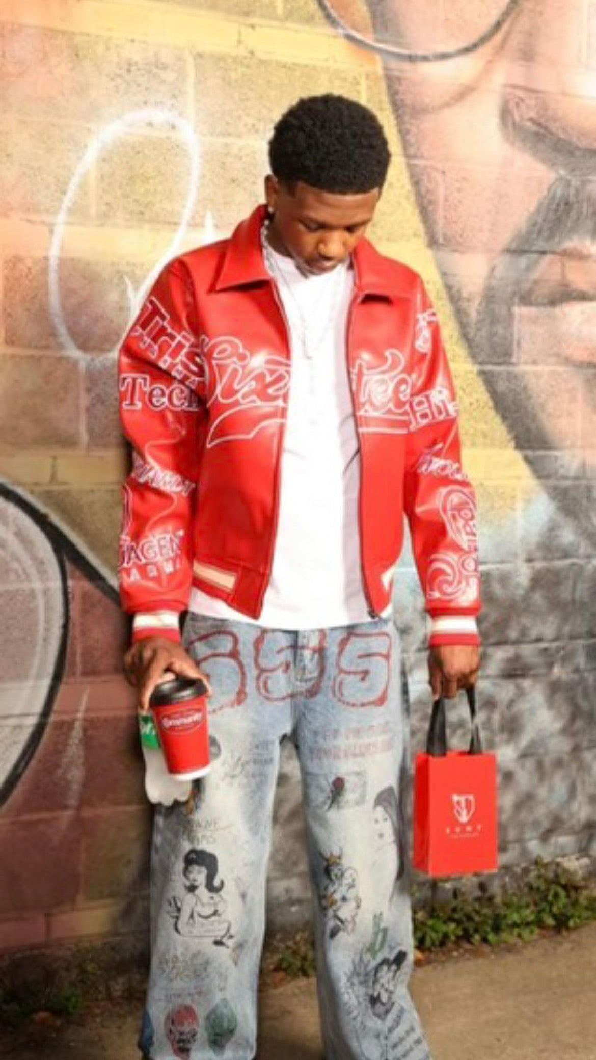 SIXTEEN Racing Leather Jacket