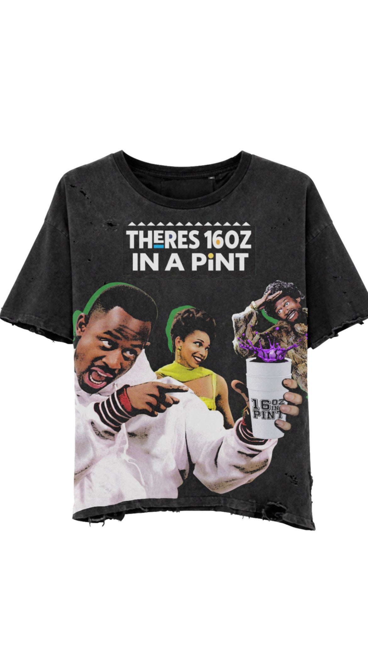 WZUP Black Tee