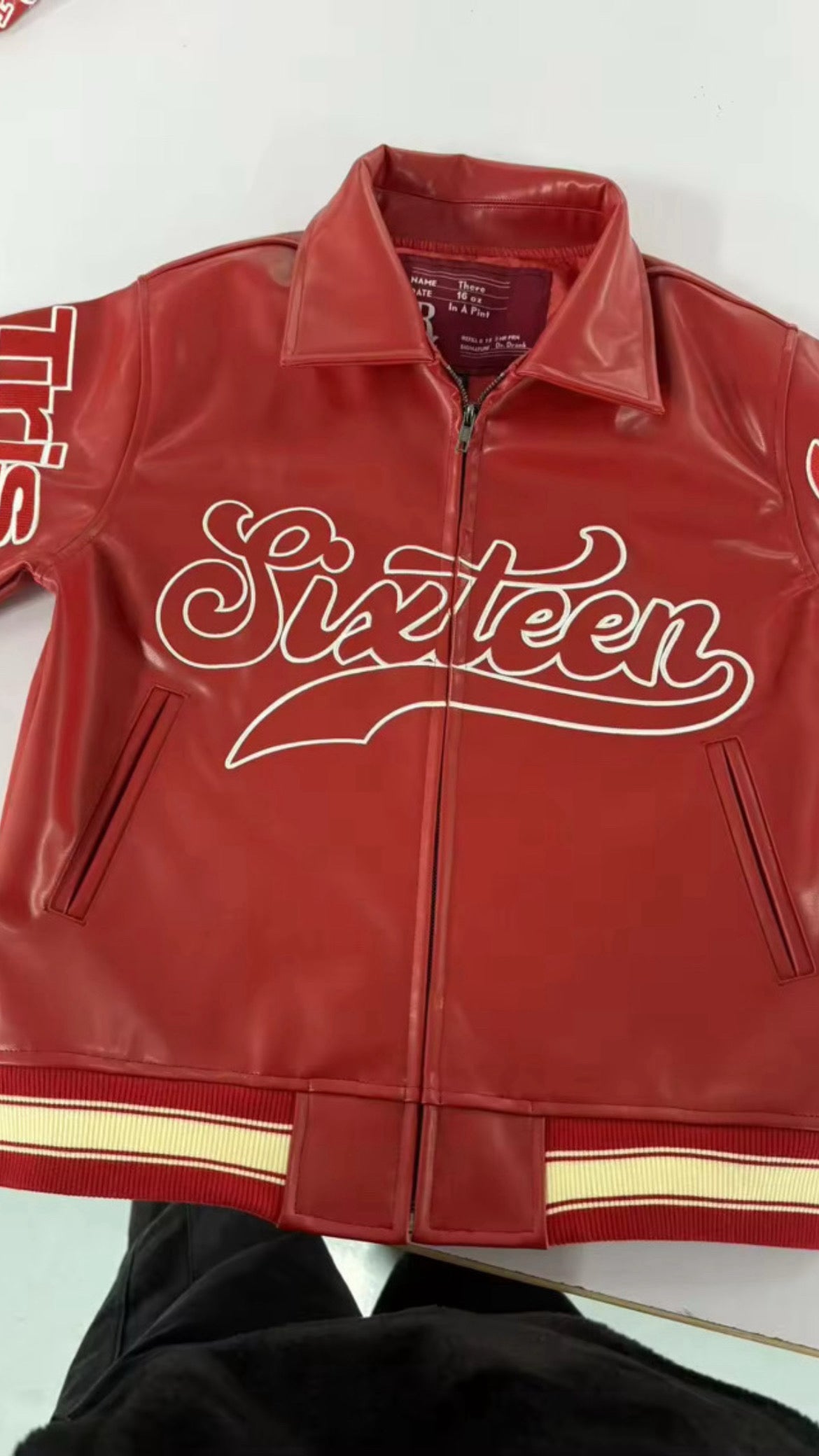 ‘ROJA” Varsity Jacket            Comes with 1 Pair of Socks